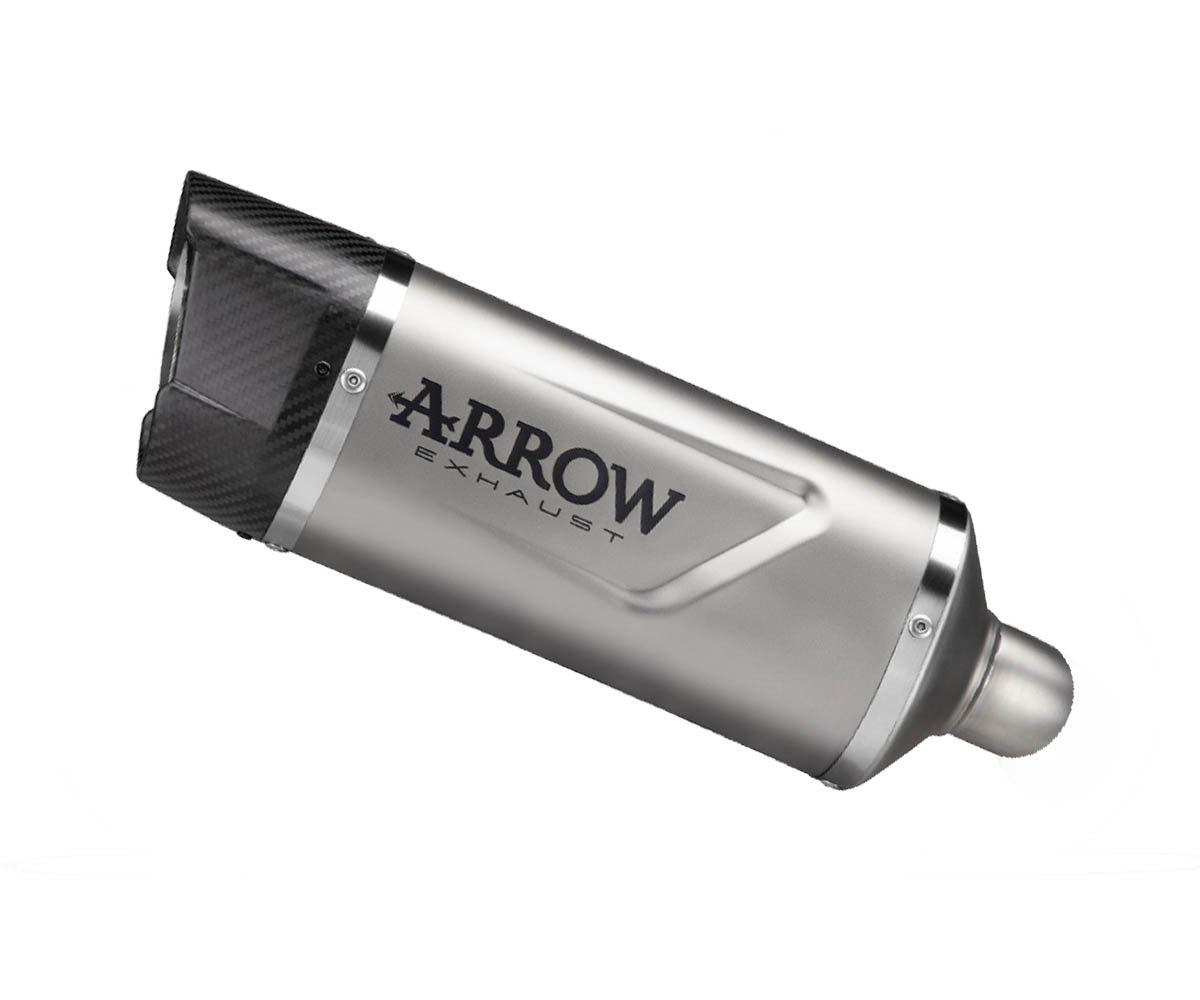 Kawasaki Z 500 2024 Exhaust Muffler Arrow Indy Race Evo Titanium - 71967PK - ARROW EXHAUSTS