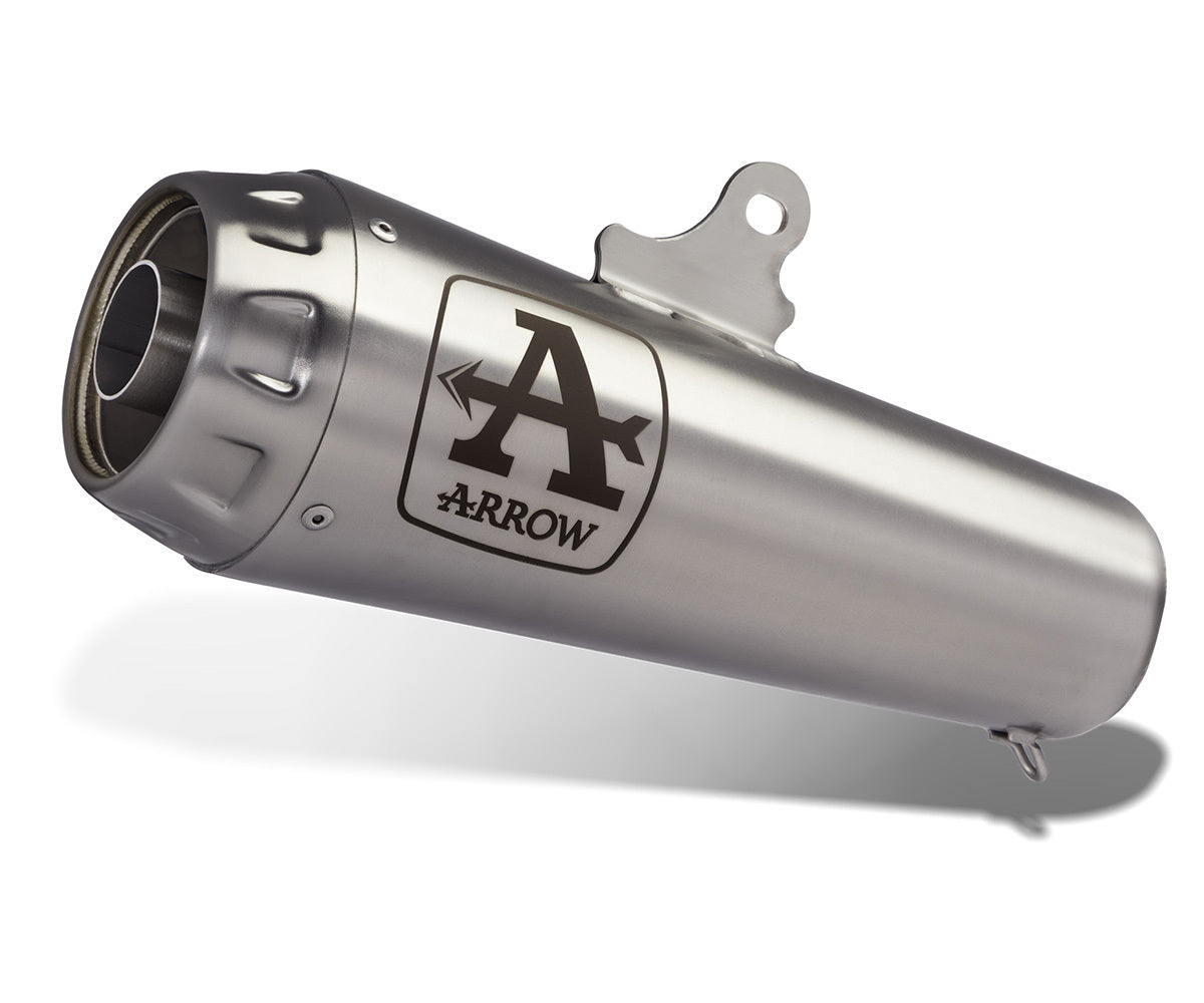 Kawasaki Z 500 Exhaust Muffler Pro-race Arrow Nichrom - 71967PRI - ARROW EXHAUSTS