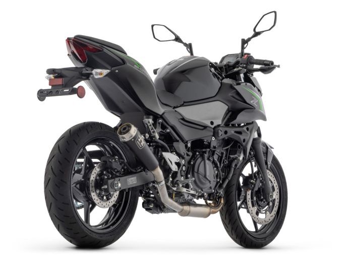 Kawasaki Z 500 2024 Full System Exhaust Arrow Pro-race Black Nichrom - 71967PRN71775MI - ARROW EXHAUSTS