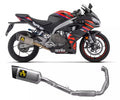 Arrow Aprilia RS 457 Full System Exhaust 2024 – Pista Titanium Carbon End Cap Road Approved