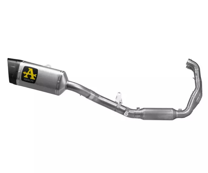 Arrow Aprilia RS 457 Full System Exhaust 2024 – Pista Titanium Carbon End Cap Road Approved