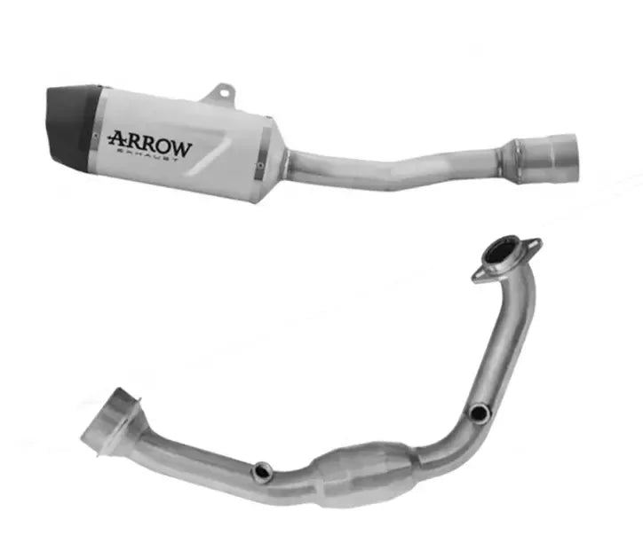 Arrow Indy Race EVO Titanium Full System Exhaust for KTM 125 Duke 2024 - ARROW EXHAUSTS