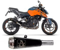 Arrow Exhaust Nichrom Dark Exhaust Muffler Arrow PRO RACE for KTM Duke 125 2024 - ARROW EXHAUSTS