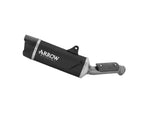 Arrow Indy Race EVO Dark Aluminium Exhaust Muffler for Husqvarna Svartpilen 801 2024-2026 - ARROW EXHAUSTS