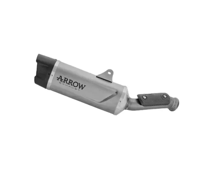 Arrow Indy Race EVO Titanium Exhaust Muffler for Husqvarna Svartpilen 801 2024-2026 - ARROW EXHAUSTS