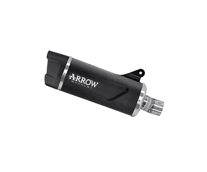 Arrow Approved Dark Aluminium-Carby End Cap Exhaust Muffler Indy Race EVO for Yamaha MT-10 2022-2024 - ARROW EXHAUSTS