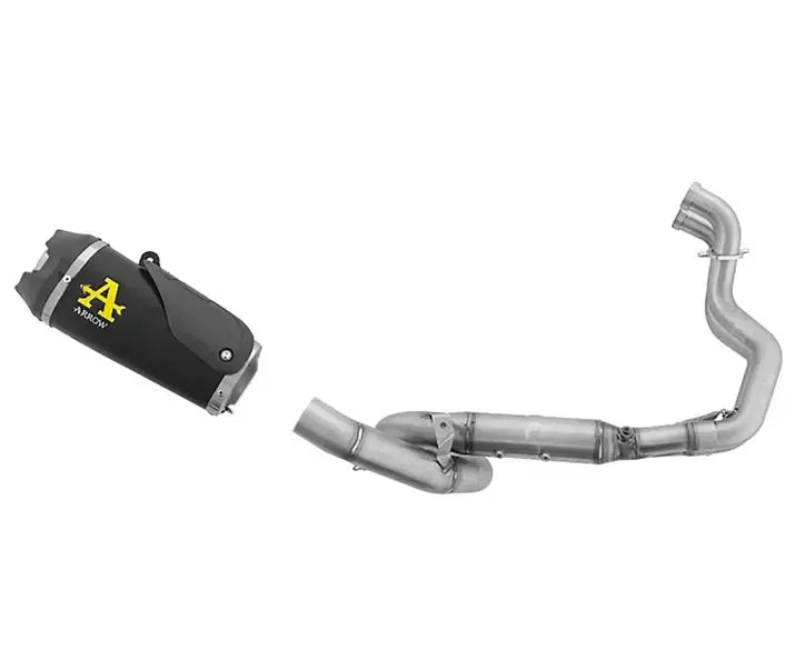 Arrow Dark Nichrom Full System Exhaust Works + Exhaust Headers for Suzuki GSX-8S / R 2024-2026 - ARROW EXHAUSTS