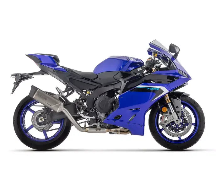 Arrow Titanium-Carby End Cap Full System Exhaust Indy Race EVO + Exhaust Headers for Yamaha YZF R9 2025-2026 - ARROW EXHAUSTS