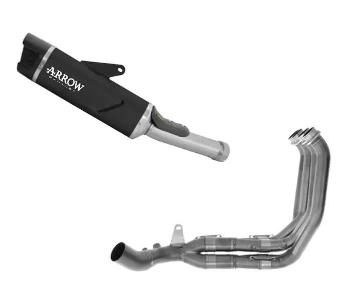 Arrow Indy Race EVO Dark Aluminium Full System Exhaust for Honda Cb 1000 Hornet 2025-2026 - ARROW EXHAUSTS
