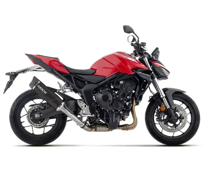 Arrow Indy Race EVO Dark Aluminium Full System Exhaust for Honda Cb 1000 Hornet 2025-2026 - ARROW EXHAUSTS