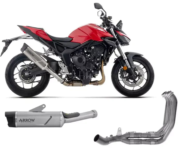 Arrow Indy Race EVO Titanium Full System Exhaust for Honda Cb 1000 Hornet 2025-2026 - ARROW EXHAUSTS