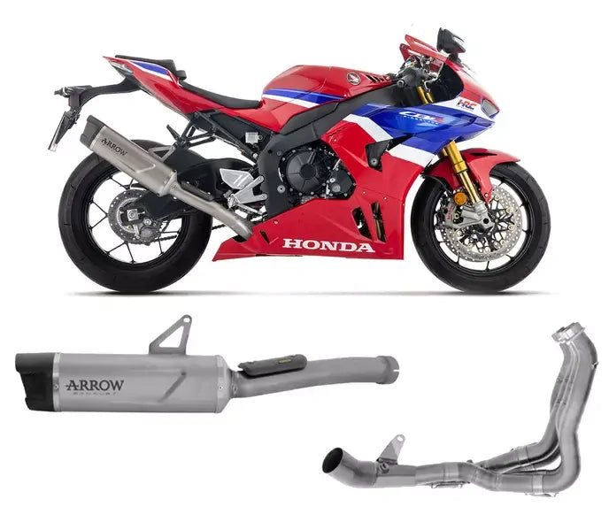Arrow Indy Race EVO Titanium Full System Exhaust for Honda CBR 1000 RR-R 2024 - ARROW EXHAUSTS