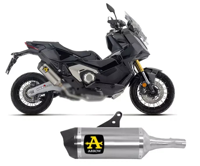 Arrow Exhaust Arrow Race Tech Corto Titanium for Honda X-Adv 750 2025-2026 - ARROW EXHAUSTS