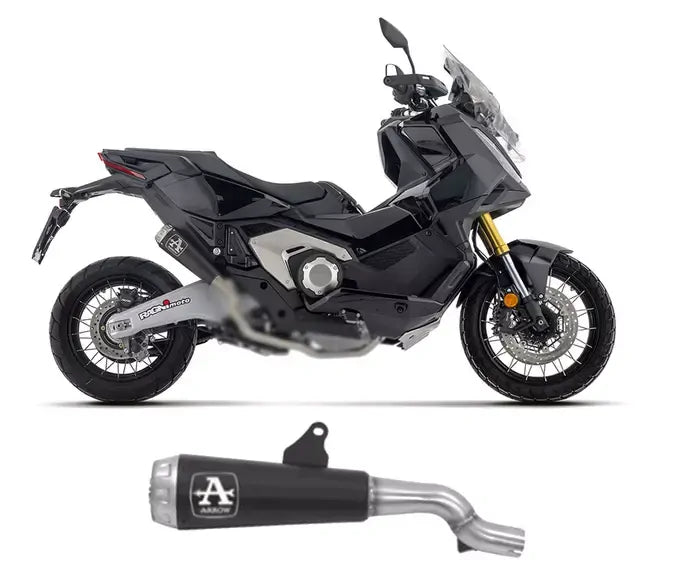 Arrow Exhaust Arrow PRO-RACE Nichrom Dark for Honda X-Adv 750 2025-2026 - ARROW EXHAUSTS