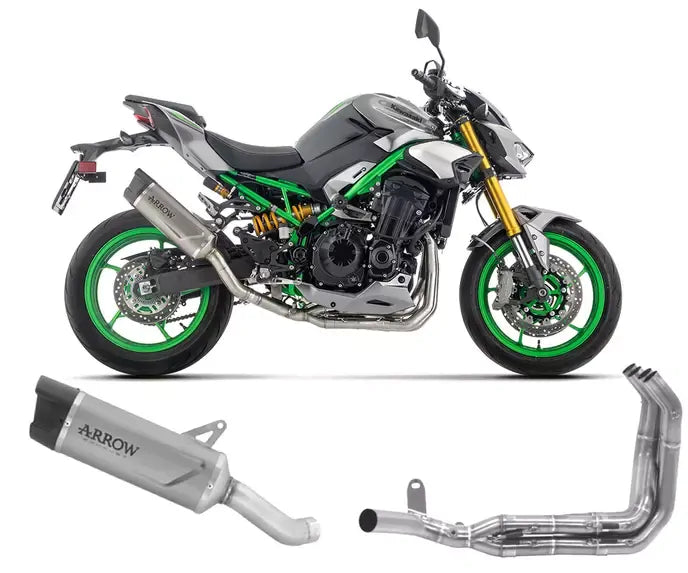 Arrow Indy Race EVO Titanium Full System Exhaust for Kawasaki Z 900 2025-2026 - ARROW EXHAUSTS