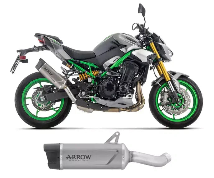 Arrow Exhaust Muffler Indy Race EVO Titanium for Kawasaki Z 900 2025-2026 - ARROW EXHAUSTS