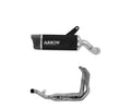 Arrow Indy-Race Dark Aluminium / Stainless Steel Exhaust Headers / Carbon End Cap Full System Exhaust for Kawasaki Ninja 1100 SX 2025-2026 - ARROW EXHAUSTS
