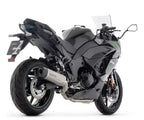 Arrow Indy-Race Titanium Carbon End Cap Exhaust Muffler for Kawasaki Ninja 1100 SX 2025-2026 - ARROW EXHAUSTS