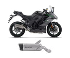 Arrow Indy-Race Titanium Carbon End Cap Exhaust Muffler for Kawasaki Ninja 1100 SX 2025-2026 - ARROW EXHAUSTS