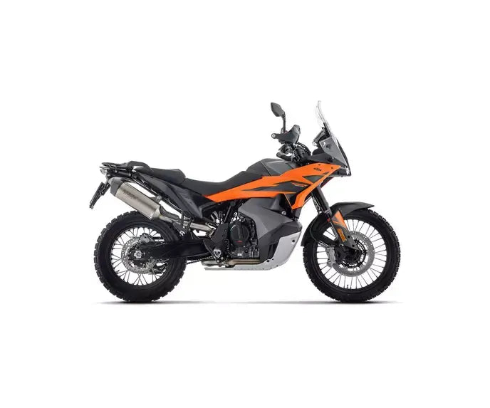 Arrow Race-Tech Titanium Carbon End Cap Full System Exhaust for KTM 790 Adventure 2024 - ARROW EXHAUSTS
