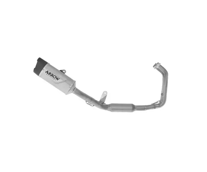 Arrow Indy-Race EVO Titanium / Stainless Steel Exhaust Headers / Carbon End Cap Full System Exhaust for Yamaha MT-07 2025-2026 - ARROW EXHAUSTS