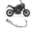 Arrow Indy-Race EVO Titanium / Stainless Steel Exhaust Headers / Carbon End Cap Full System Exhaust for Yamaha MT-07 2025-2026 - ARROW EXHAUSTS