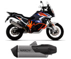 Arrow Titanium-Carby End Cap Exhaust Muffler Sonora for KTM 1290 / 1390 Super Adventure S / R - ARROW EXHAUSTS