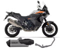 Arrow Sonora Titanium Full System Exhaust with Carbon End Cap for KTM 1390 Super Adventure S / R 2025-2026 - ARROW EXHAUSTS