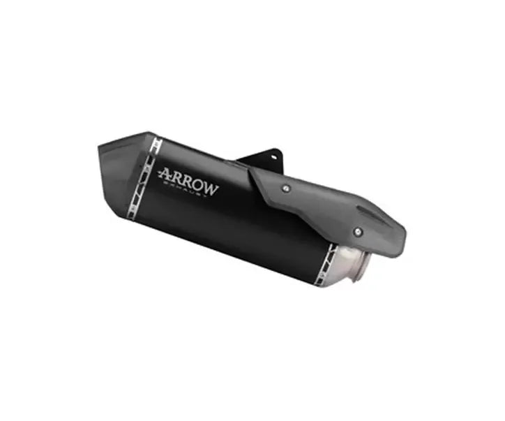 Arrow Dark Nichrom-Carby End Cap Exhaust Muffler Sonora for KTM 1390 SUPER Adventure S / R 2025-2026 - ARROW EXHAUSTS