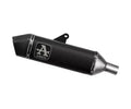 Arrow Dark Aluminium Exhaust Muffler Veloce mounting side cases for Triumph Tiger 850 2020-2024 - ARROW EXHAUSTS