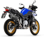 BMW F 750 Gs 2021-2023 Exhaust Muffler Arrow Sonora Carbon Dark+link Pipe - 72010SKN71776MI - ARROW EXHAUSTS