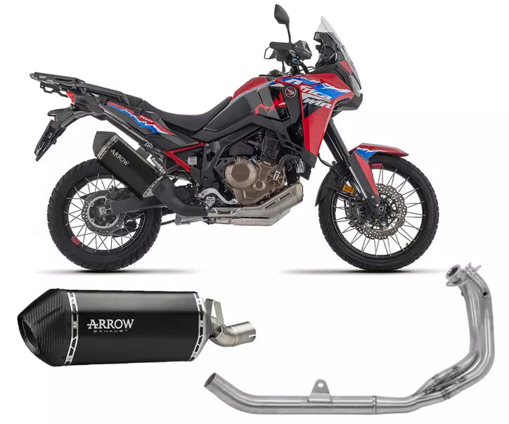Arrow Honda AFRICA TWIN CRF 1100 L Full System Exhaust 2024 – Sonora Titanium Racing