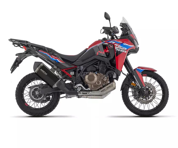 Arrow Honda AFRICA TWIN CRF 1100 L Slip-On Exhaust 2024 – Sonora Titanium Racing Black