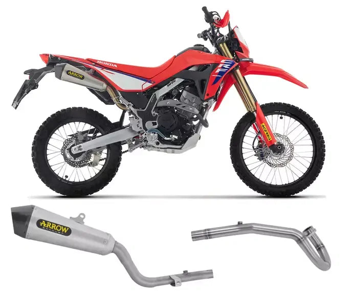 Arrow Nichrom Full System Exhaust X-Kone for Honda Crf 300 L 2025-2026 - ARROW EXHAUSTS