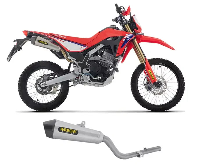 Arrow Nichrom Exhaust Muffler X-Kone for Honda Crf 300 L 2025-2026 - ARROW EXHAUSTS