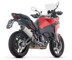 Arrow Veloce Titanium with Carbon End Cap Full System Exhaust for Ducati Multistrada V2 / V2S 2025-2026 - ARROW EXHAUSTS