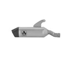 Arrow Veloce Titanium Exhaust Muffler with Carbon Fiber End Cap for Ducati Multistrada V2 / V2S - Not for Road Use 2025-2026 - ARROW EXHAUSTS
