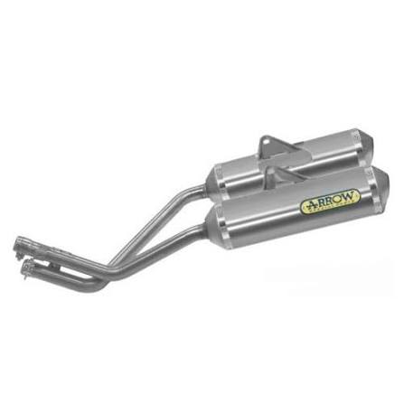 Arrow Honda FMX 650 Full System Exhaust 2005-2008 – Thunder Aluminium