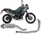 Arrow Indy Race EVO Titanium Full System Exhaust High Version for Kawasaki Kle 500 2026 - ARROW EXHAUSTS