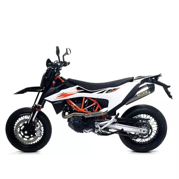 Arrow KTM 690 ENDURO Slip-On Exhaust 2019-2023 – Titanium Racing Carbon