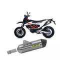 Arrow KTM 690 ENDURO Slip-On Exhaust 2019-2020 – Carbon Aluminium