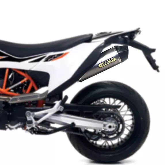 Arrow KTM 690 ENDURO Slip-On Exhaust 2019-2020 – Carbon Aluminium