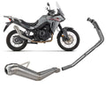 Honda XL 750 Transalp 2023-2024 Full System Exhaust Arrow Dakar Replica Nichrom Euro 5 - 72502DR72189PD - ARROW EXHAUSTS