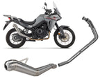 Honda XL 750 Transalp 2023-2024 Full System Exhaust Arrow Dakar Replica Nichrom Euro 5 - 72502DR72189PD - ARROW EXHAUSTS