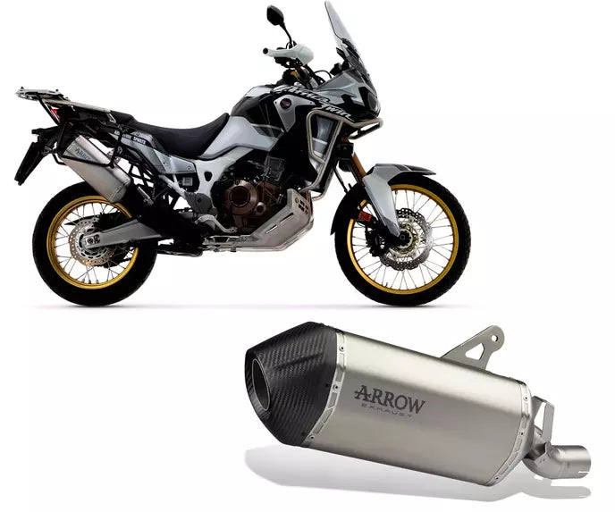 Arrow HONDA Africa Twin ADV Sports Titanium Slip-On Exhaust 2018-2019 – Sonora Titanium