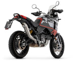Ducati Desert X 950 2022-2024 Exhaust Muffler Arrow Dakar Replica Nichrom Euro 5 - 72504DR - ARROW EXHAUSTS