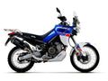 Arrow Aprilia Tuareg 660 Slip-On Exhaust 2022-2024 – Sonora Titanium Carbon End Cap Black