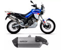 Arrow Aprilia Tuareg 660 Slip-On Exhaust 2022-2024 – Sonora Titanium Carbon End Cap