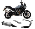 Harley Davidson Pan America 1250 2020-2023 Exhaust Muffler Arrow Sonora Titanium+link Pipe + Headers - 72507SK72187PD72188PD - ARROW EXHAUSTS