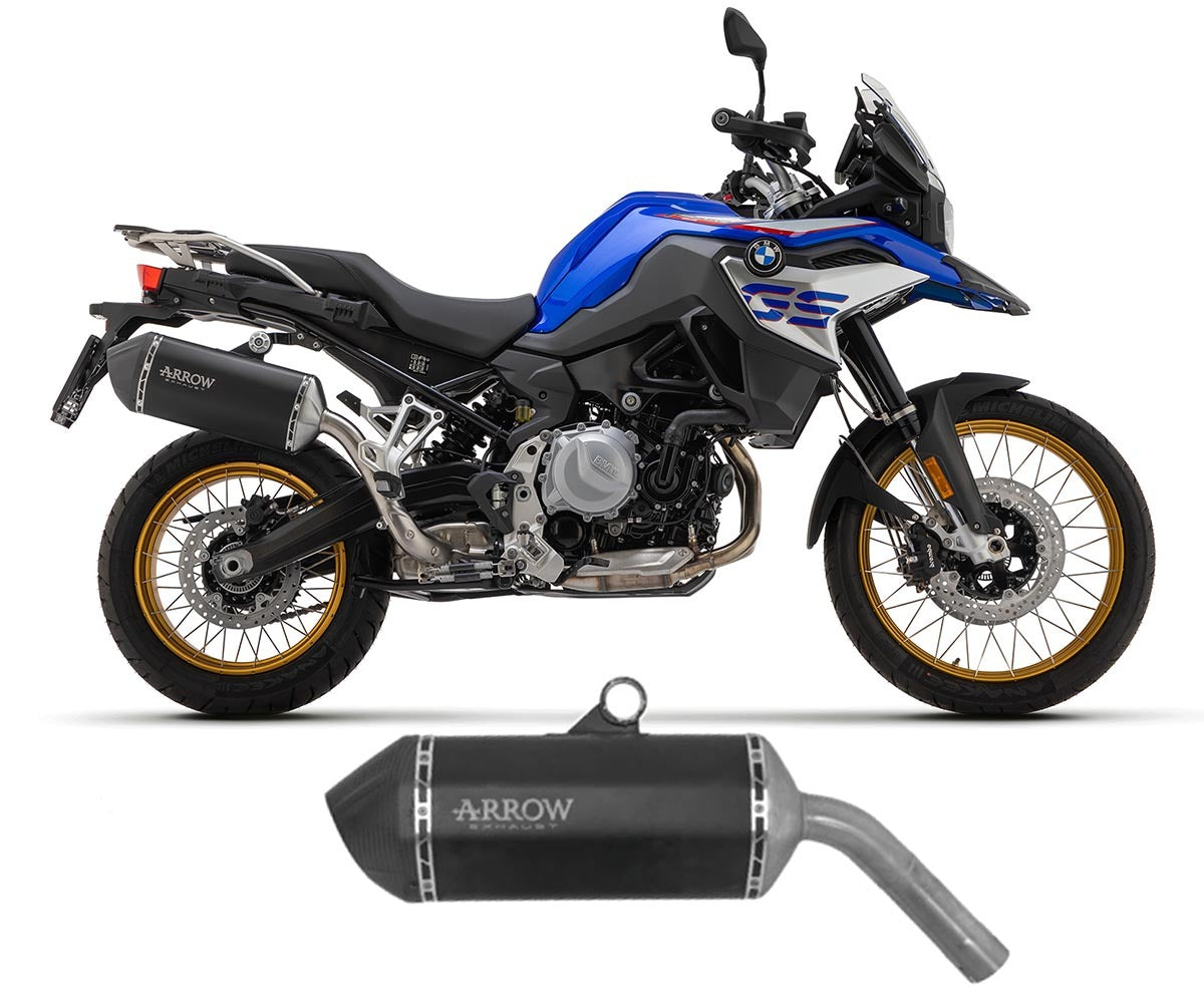 BMW F 850 Gs 2021-2024 Exhaust Muffler Arrow Sonora Titanium Black - 72510SKN - ARROW EXHAUSTS